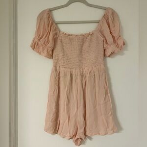 Francesca’s light pink romper
